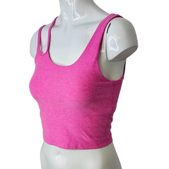 Beyond  Yoga Spacedye Shapeshift Cropped Tank Size XS Pink - Picture 2 of 5